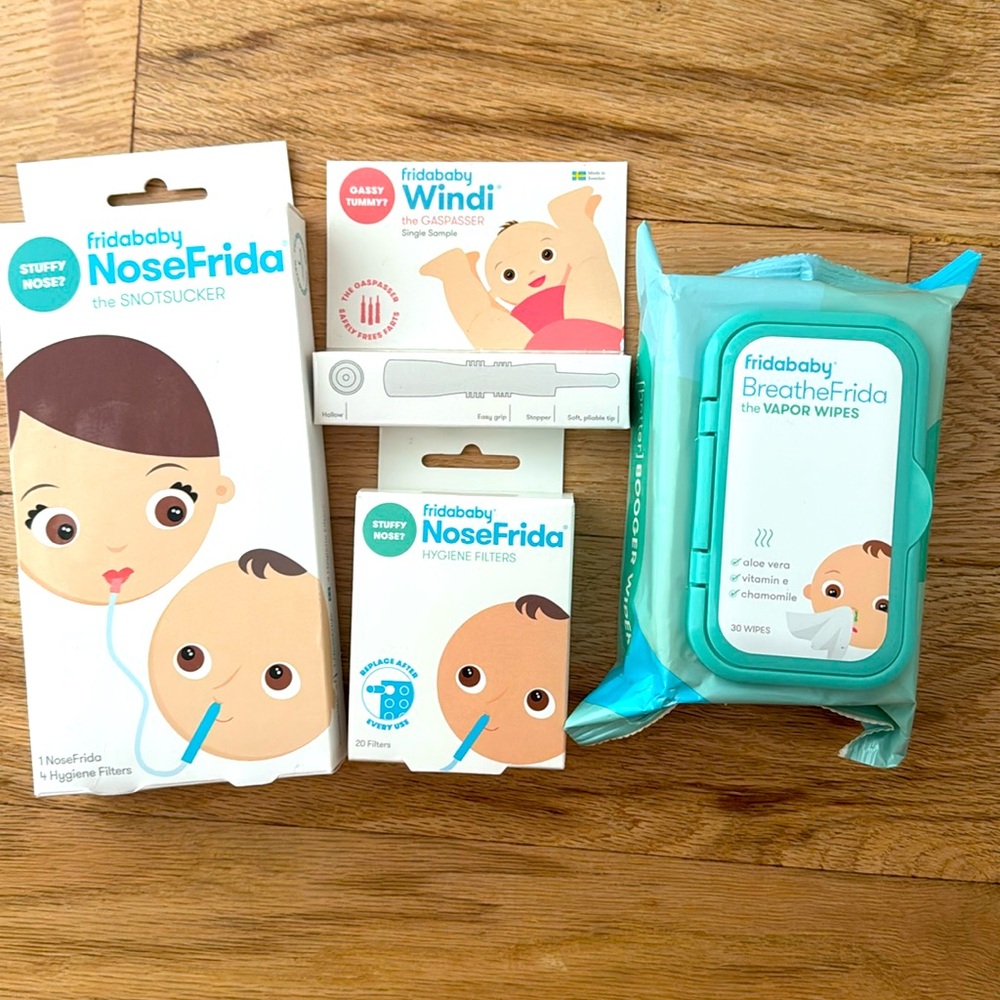 Fridababy NoseFrida, Windi, and BreatheFrida set
